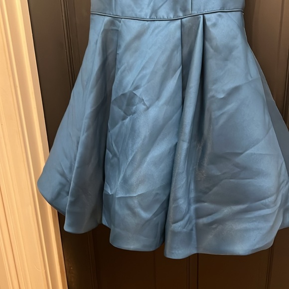 Sherri Hill blue short formal mini dress size 10 - Picture 3 of 6